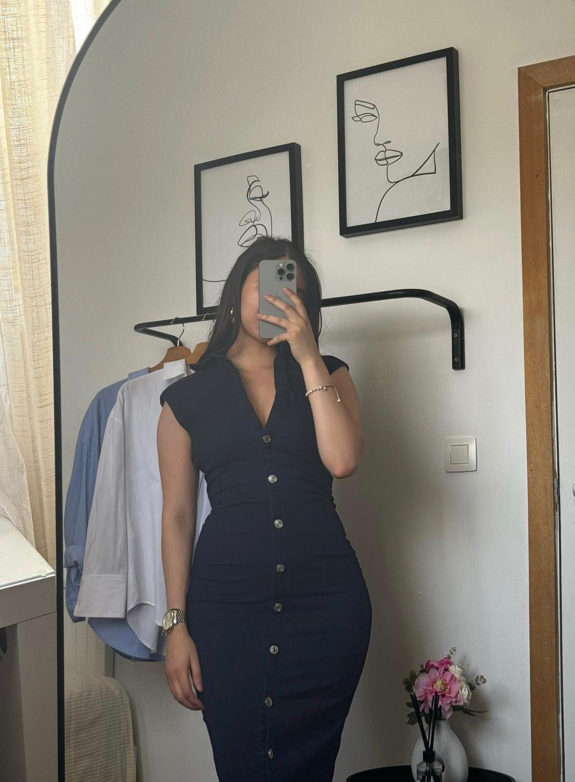 Robe jeans
