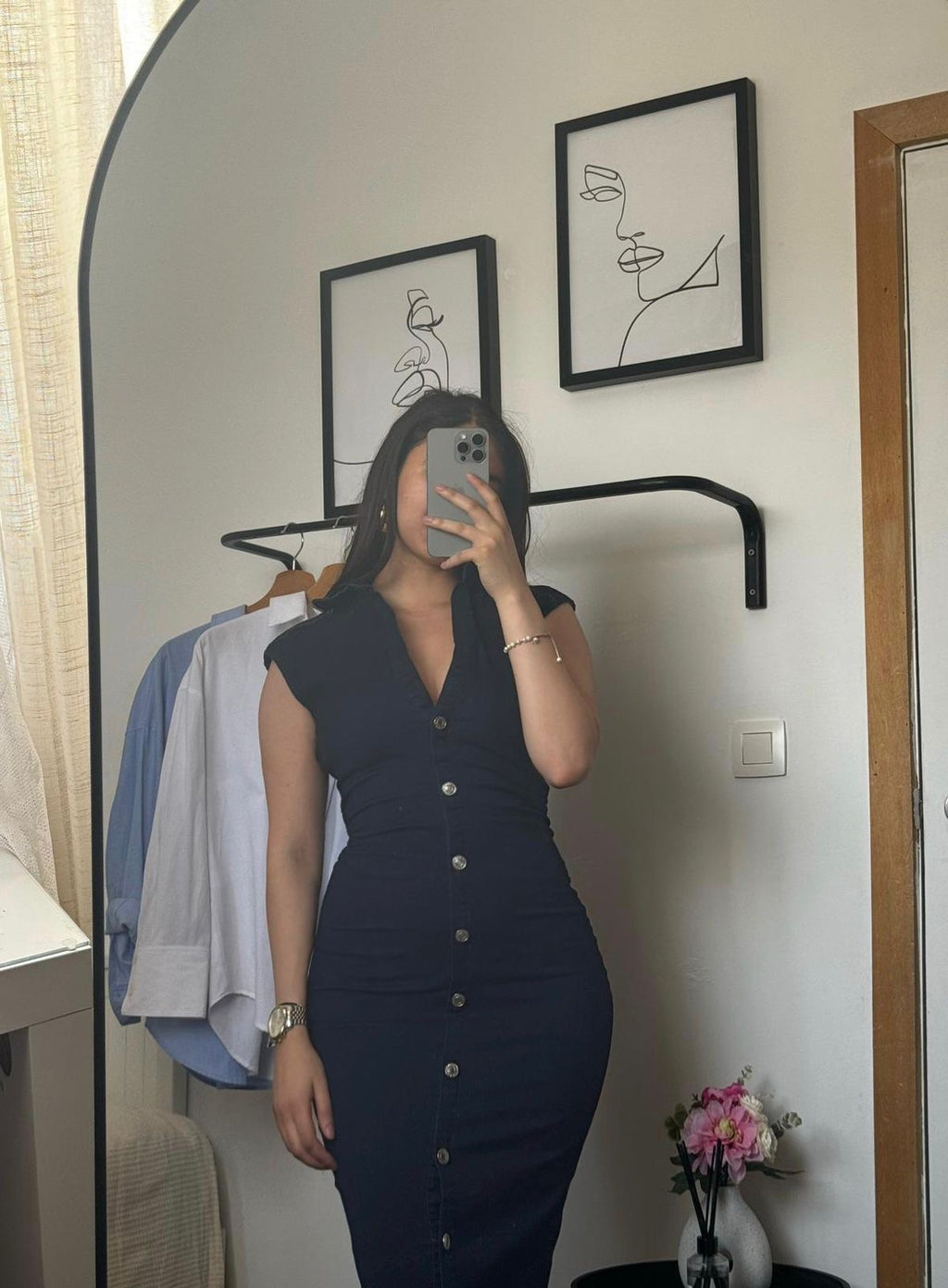 Robe jeans