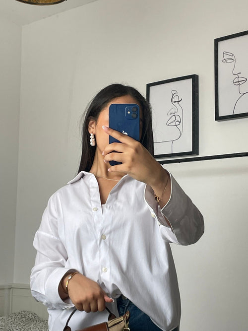 Chemise corporate blanc