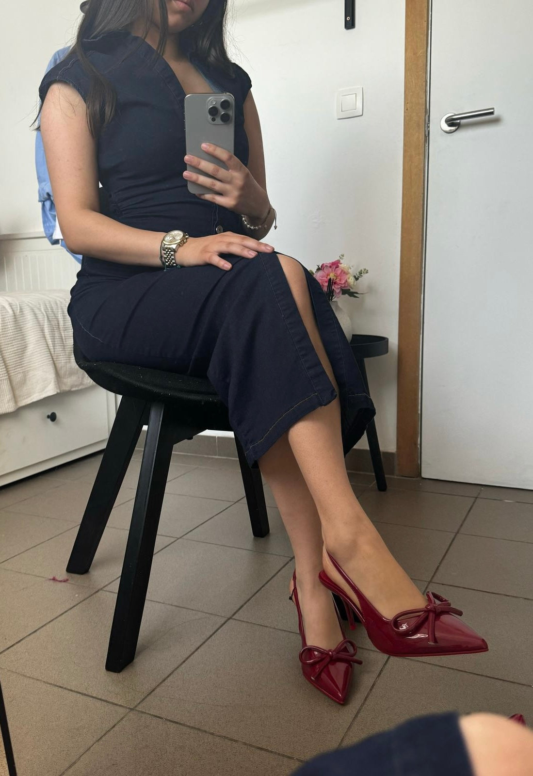 Robe jeans