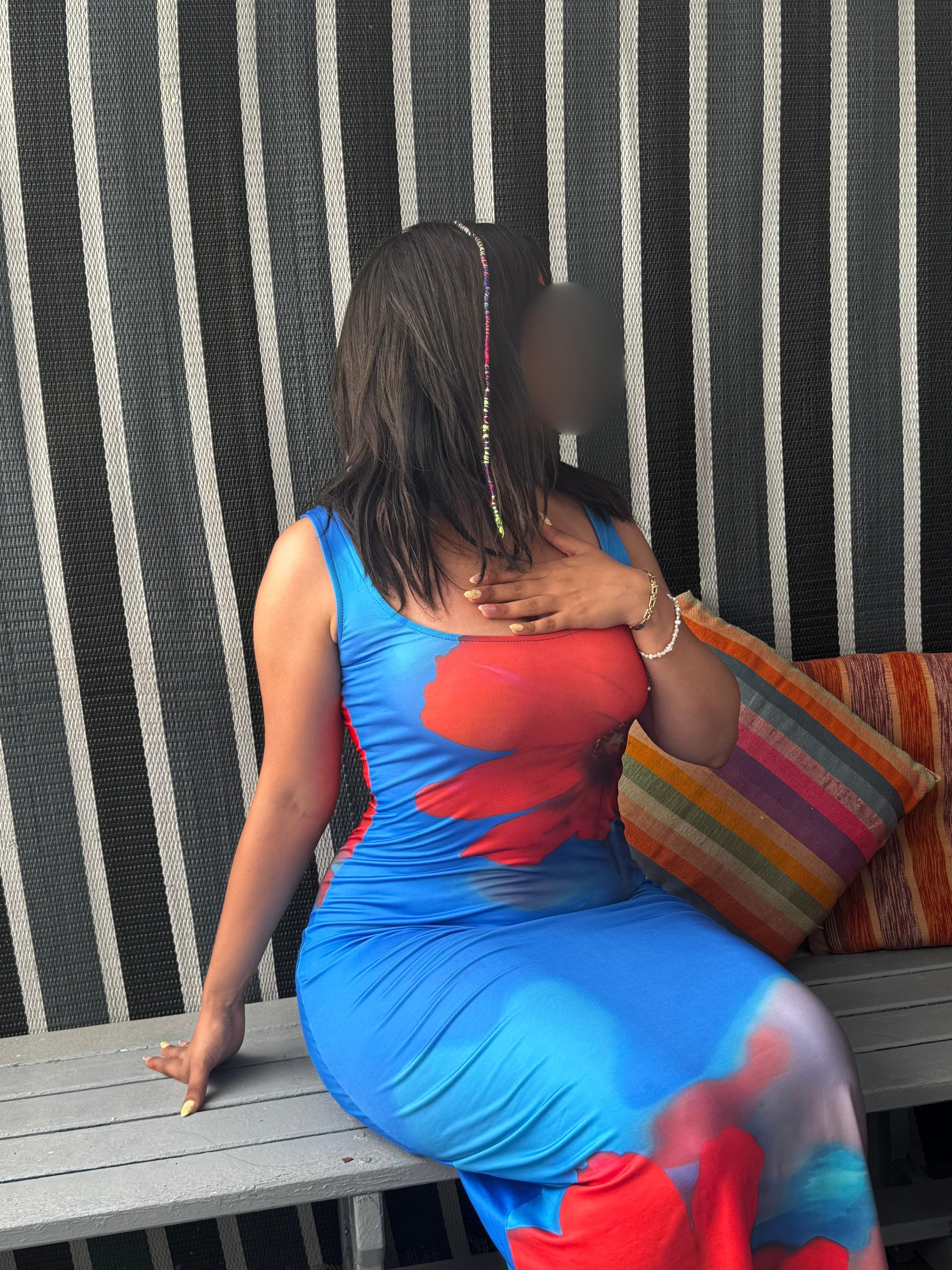 Robe azur
