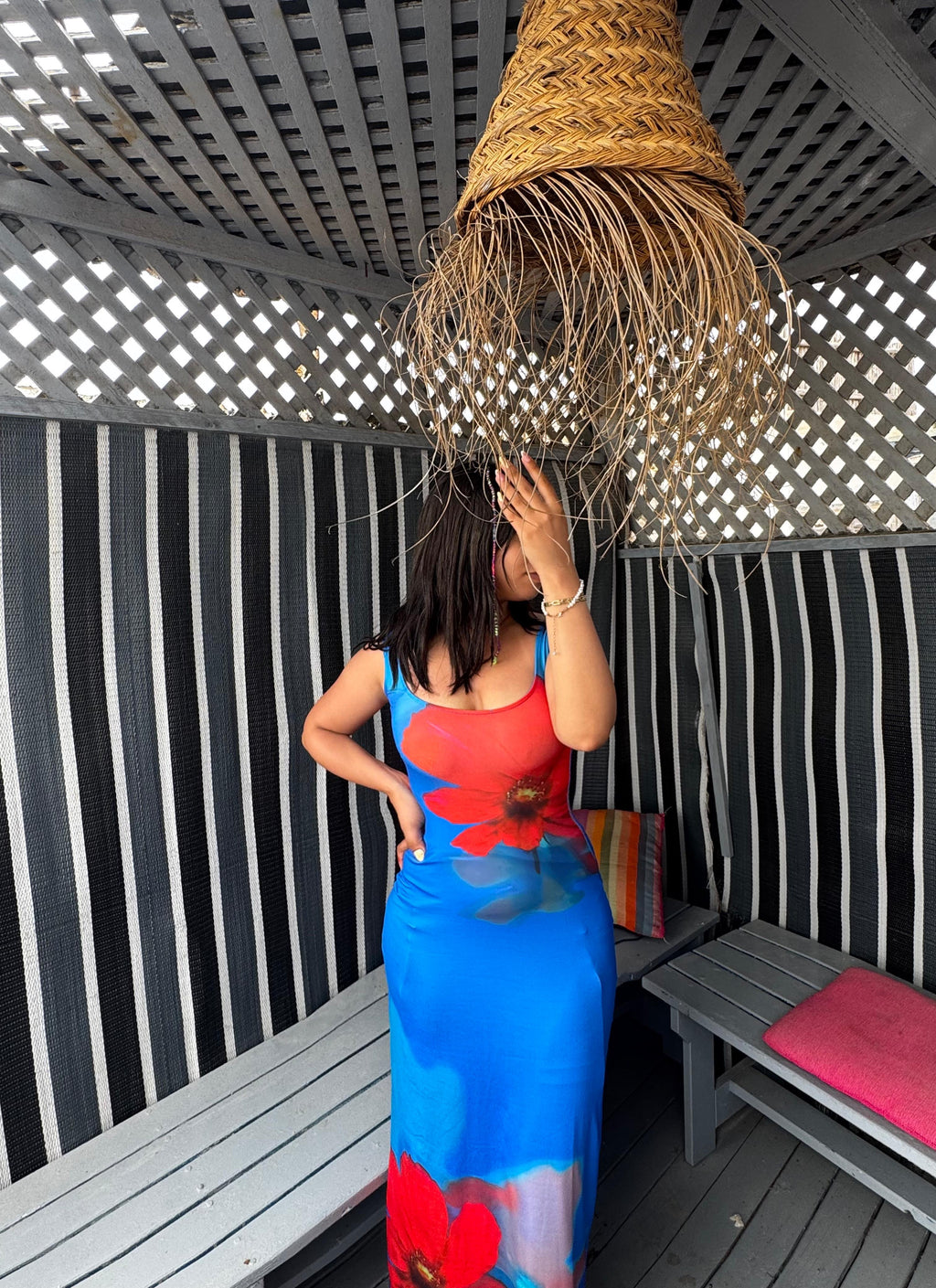 Robe azur