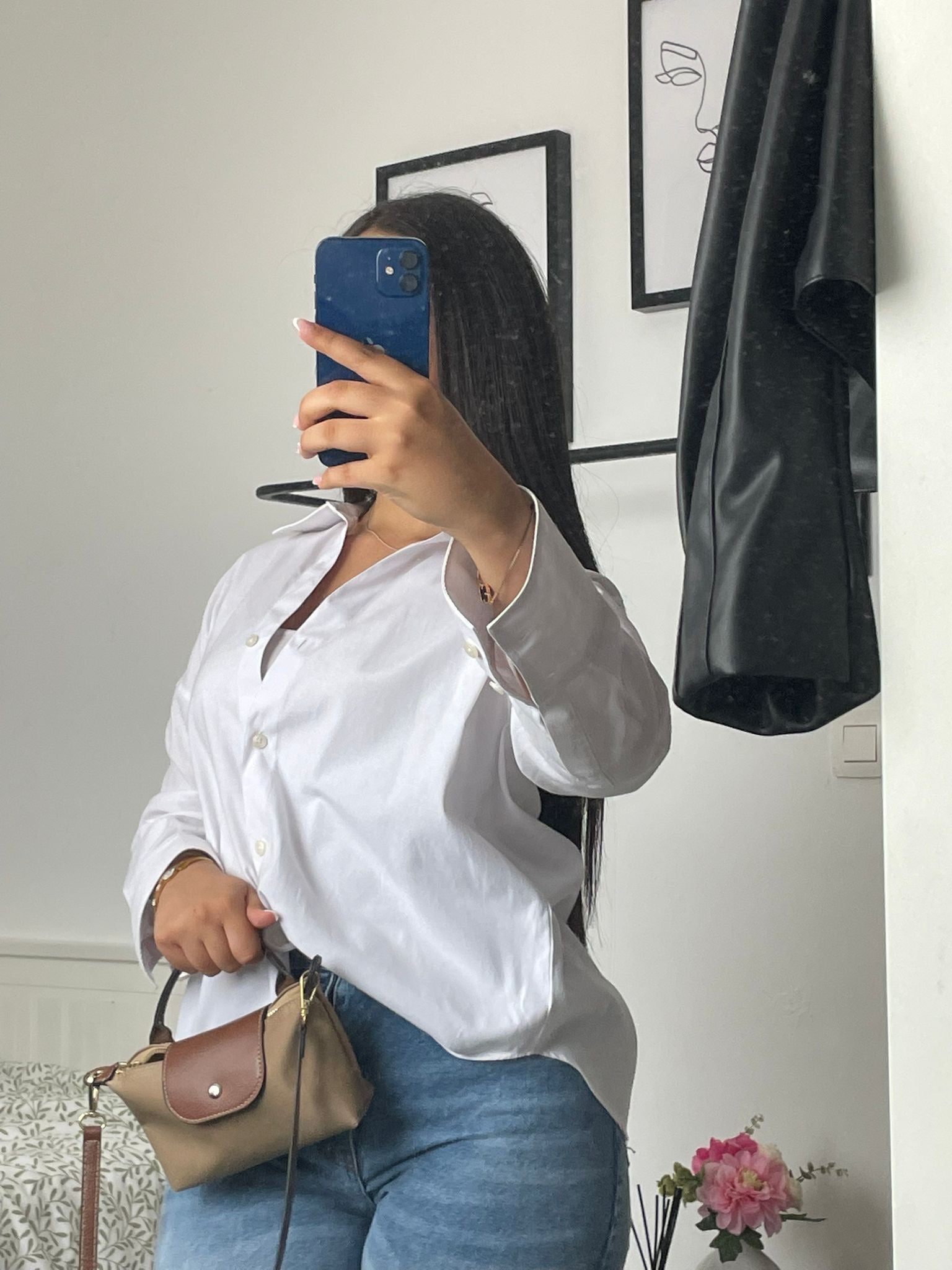 Chemise corporate blanc